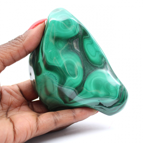 Pierre de malachite naturelle