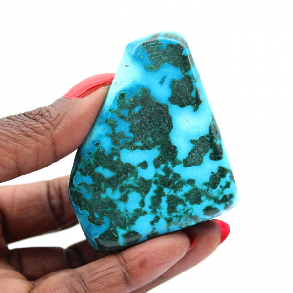 Bloc minéral Chrysocolle Congo