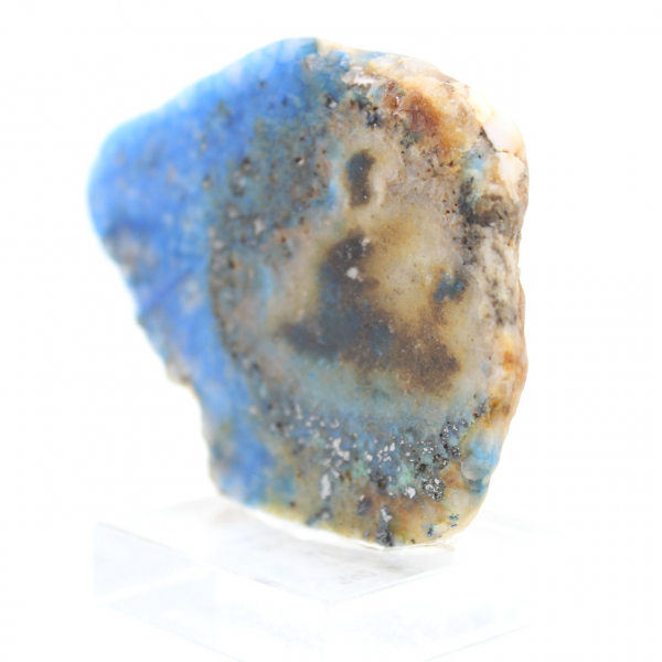 Tranche d’Azurite Malachite pour collection minérale