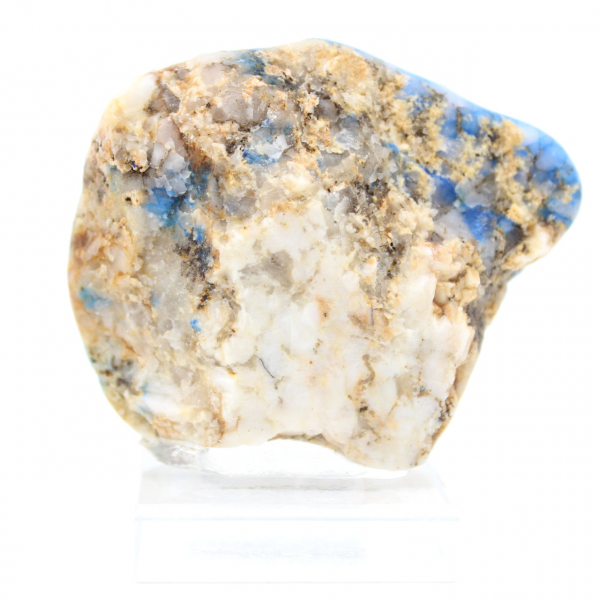 Tranche d’Azurite Malachite pour collection minérale