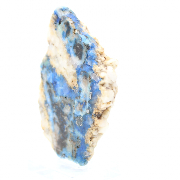 Tranche d’Azurite Malachite pour collection minérale