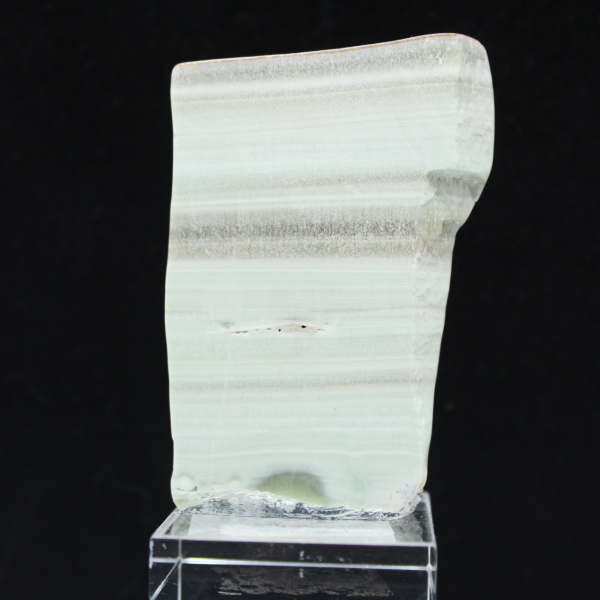 Pierre d’Aragonite verte idéale pour collection