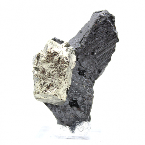 Spécimen Brut Pyrite et Sphalérite