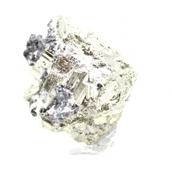 Minéral de Collection Sphalérite et Pyrite