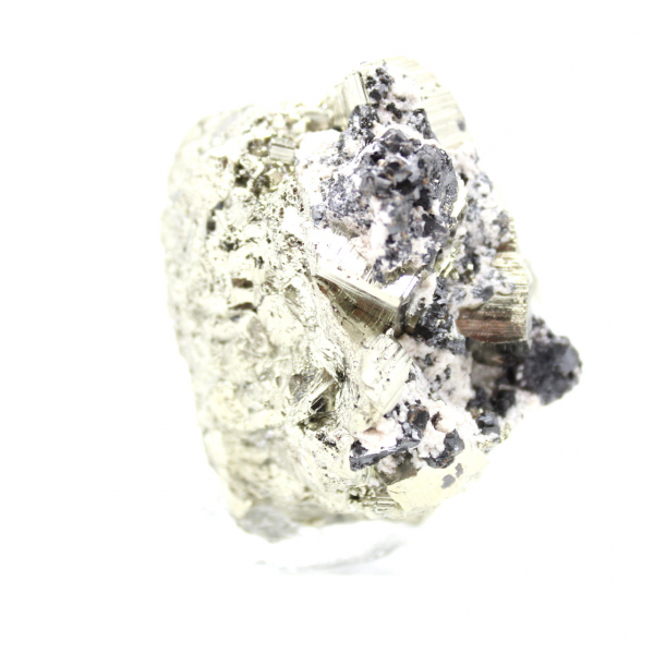 Minéral de Collection Sphalérite et Pyrite