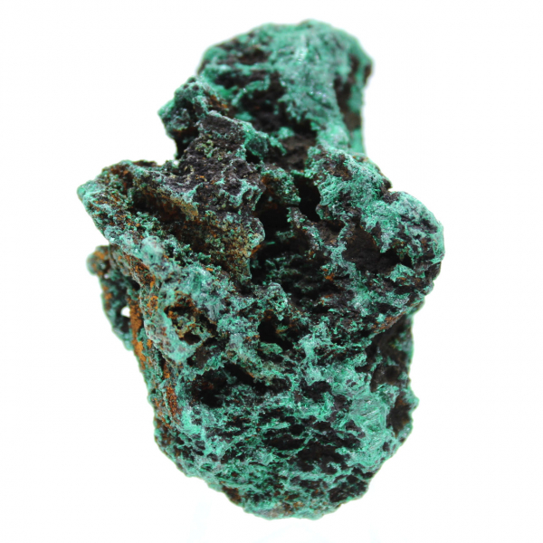 Bloc Brut de Malachite Fibreuse