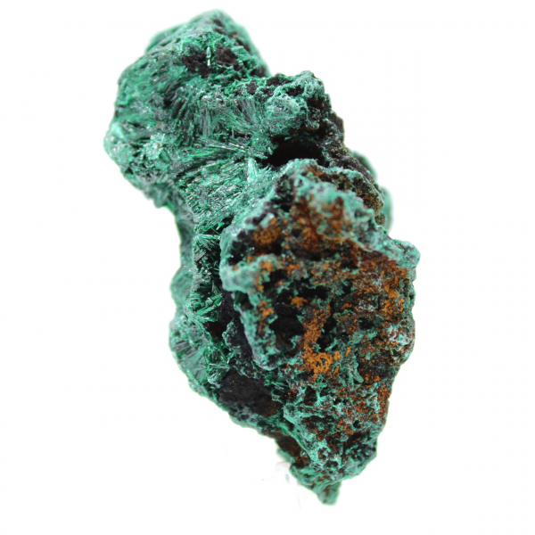 Bloc Brut de Malachite Fibreuse