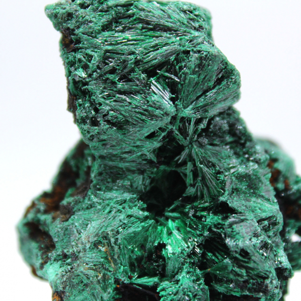Bloc Brut de Malachite Fibreuse