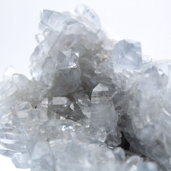 Géode célestite bleue Madagascar qualité exceptionnelle