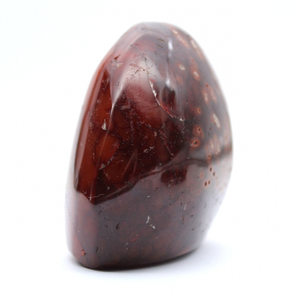 Cornaline de Madagascar Polie - Petite Pierre Naturelle pour Collection et Déco