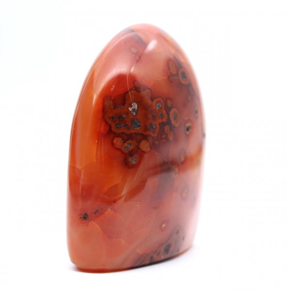 Petit Spécimen Cornaline Polie - Ornement Minéral Authentique de Madagascar