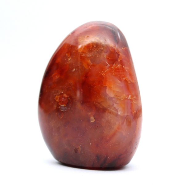 Cornaline Polie Micro Spécimen - Pierre Naturelle Décorative (Madagascar)