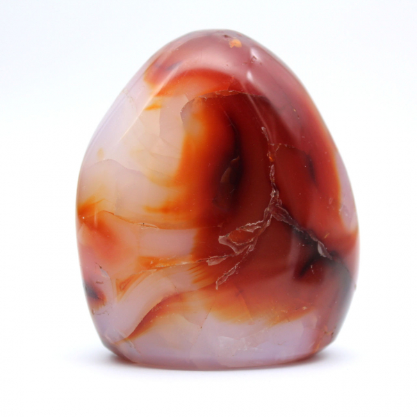 Cornaline Polie Très Petit Ornement - Minéral Authentique de Madagascar (225g)