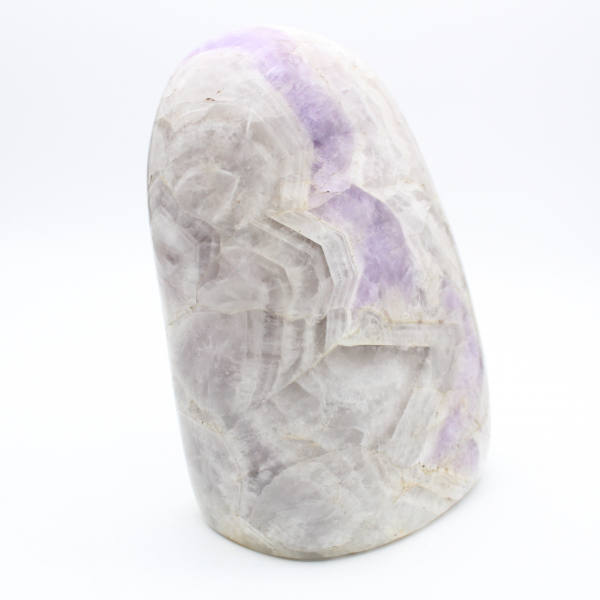 Polierter Amethyst, massives Mineralornament, Exemplar, Madagaskar