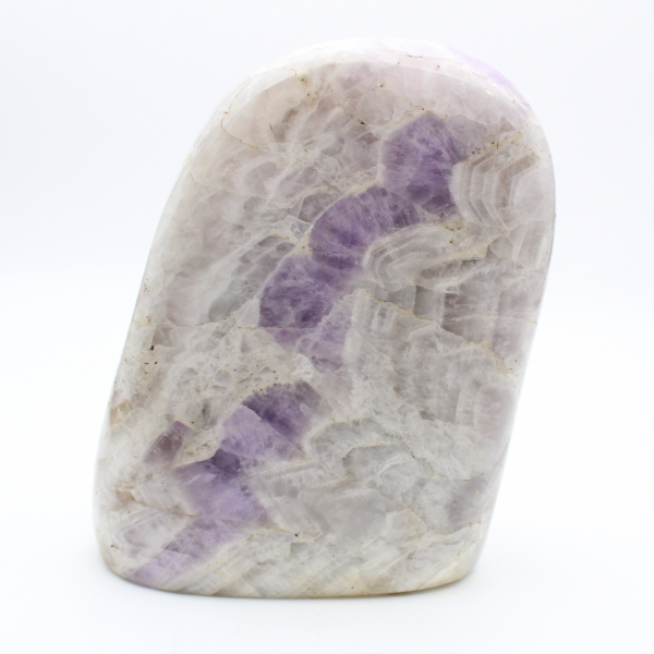 Polierter Amethyst, massives Mineralornament, Exemplar, Madagaskar