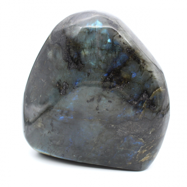 Polierter Labradorit, großes Mineralornament, Sammlerstück, Madagaskar