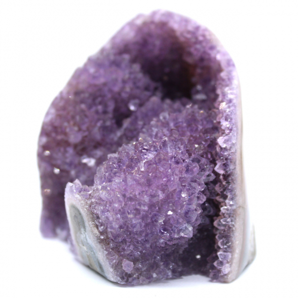 Druse Améthyste Brésil : Petit Spécimen de Qualité