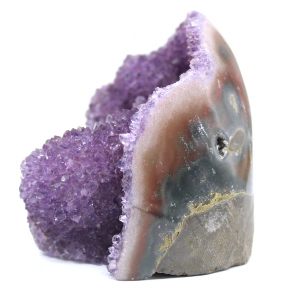 Druse Améthyste Brésil : Petit Spécimen de Qualité