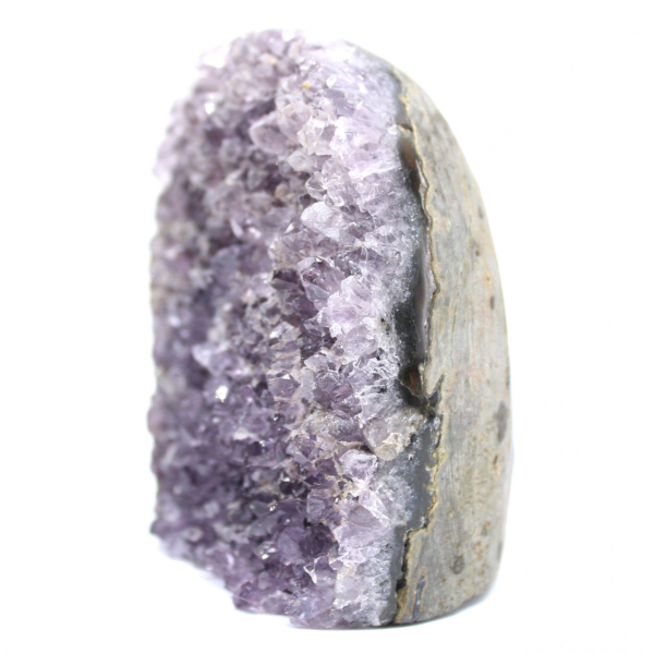 Améthyste Brésil : Géode Cristalline pour Collectionneurs