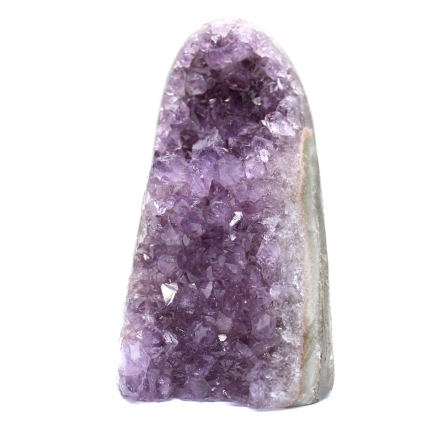 Druse Améthyste Brésilienne : Décoration Intérieure Minérale