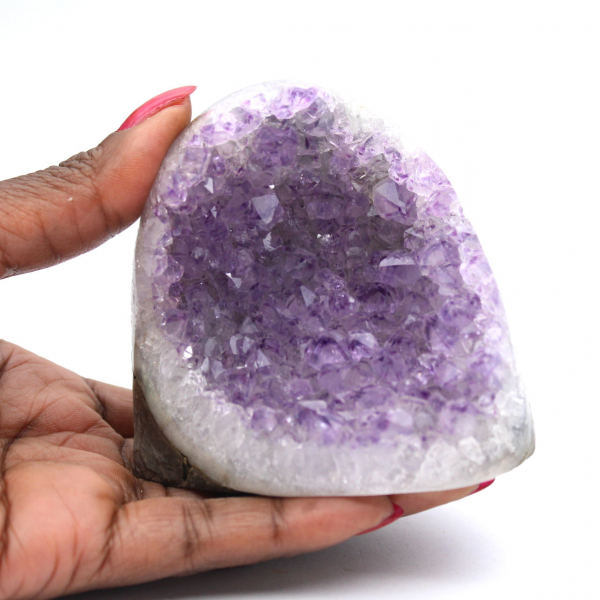 Améthyste Brésil : Spécimen Brut pour Décoration Naturelle