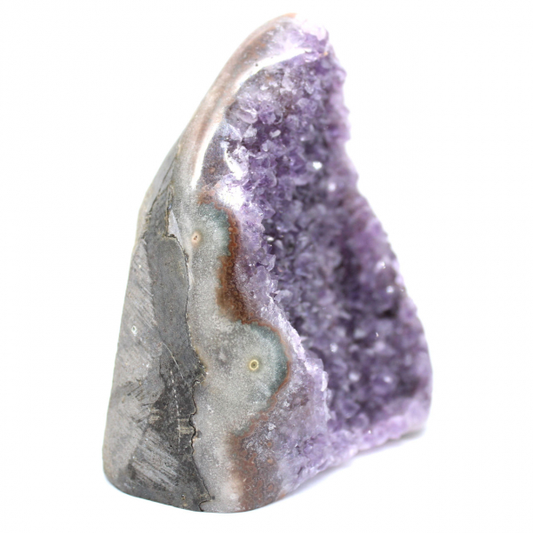 Améthyste Brésil : Spécimen de Géode pour Collection