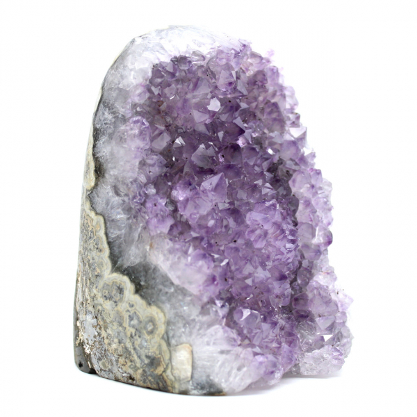 Amethyst geode Brazil, zen decor