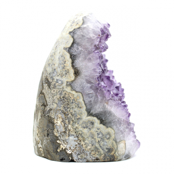 Amethyst geode Brazil, zen decor