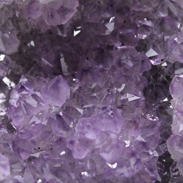 Amethyst geode Brazil, zen decor