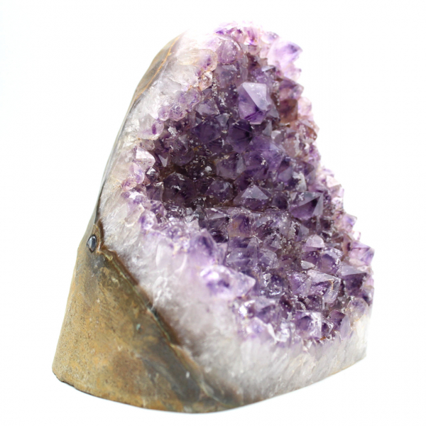 Amethyst geode, purple crystal