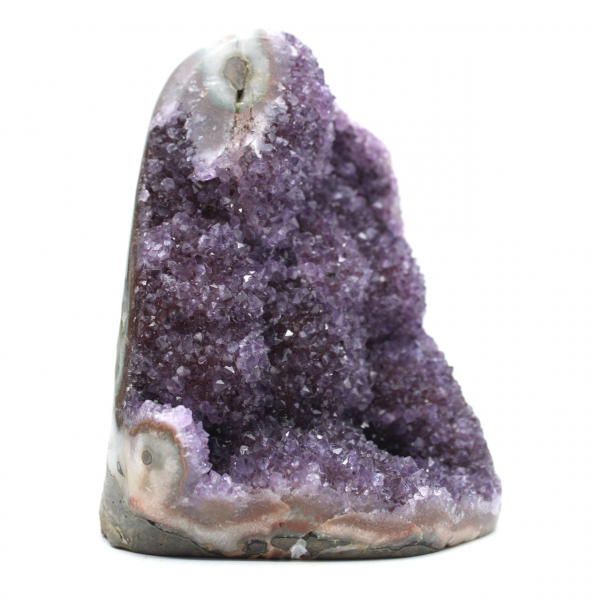 Amethyst geode, raw stone