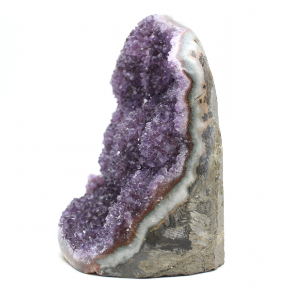 Amethyst geode, raw stone
