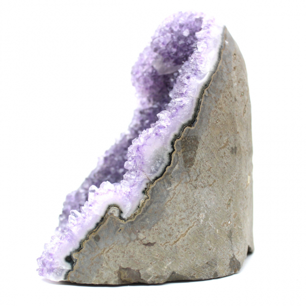 Amethyst geode, meditation
