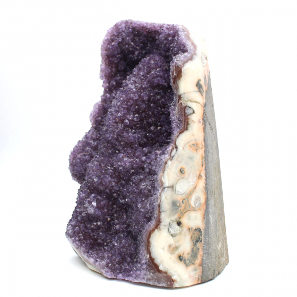 Amethyst geode, raw crystal