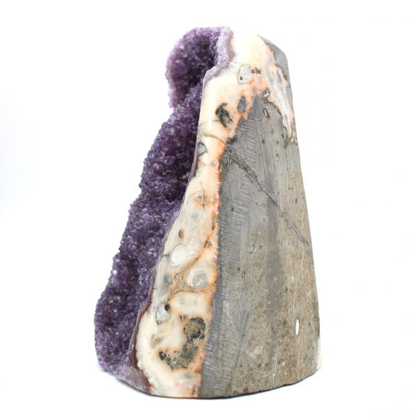 Amethyst geode, raw crystal
