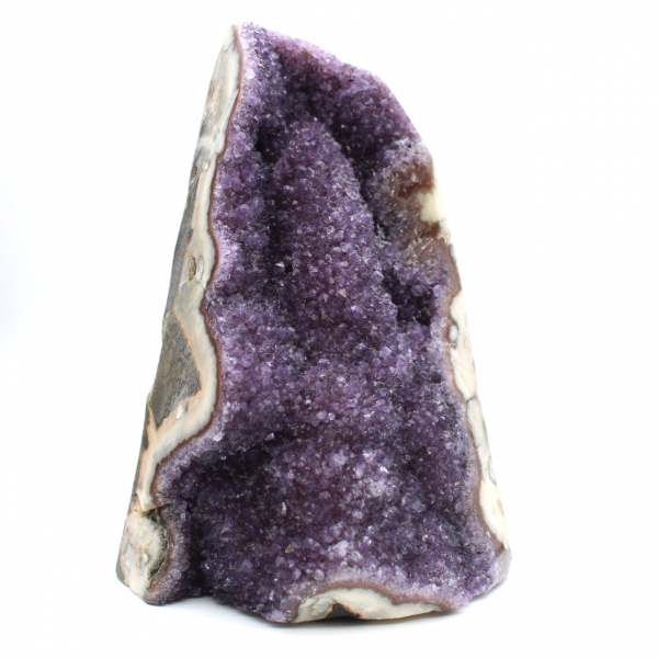 Amethyst geode, raw crystal