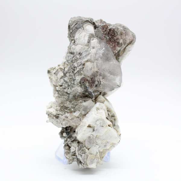 Glimmerkristalle auf afghanischem Quarz