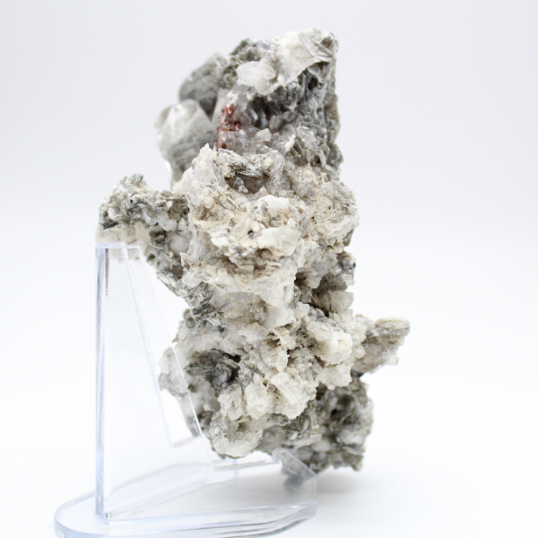 Glimmerkristalle auf afghanischem Quarz