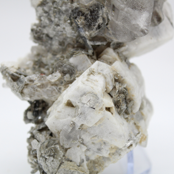Glimmerkristalle auf afghanischem Quarz