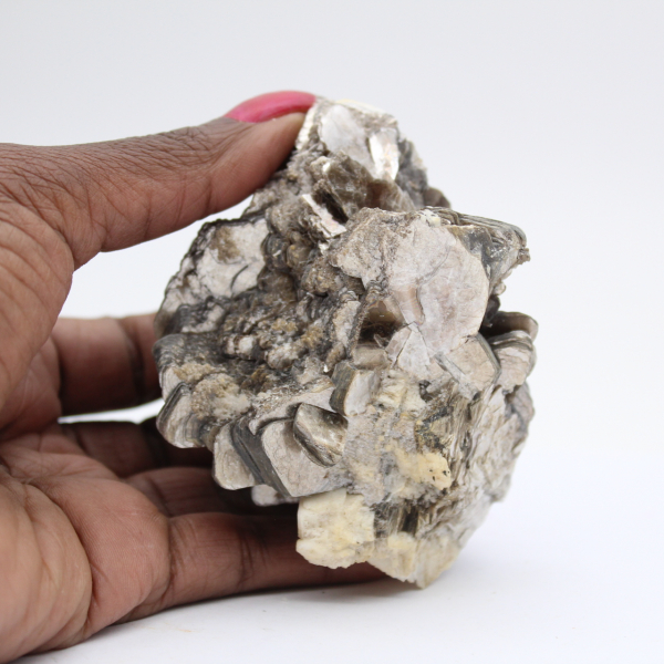 Mica et tourmaline noire sur quartz, Afghanistan