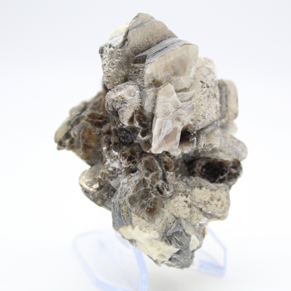 Mica et tourmaline noire sur quartz, Afghanistan