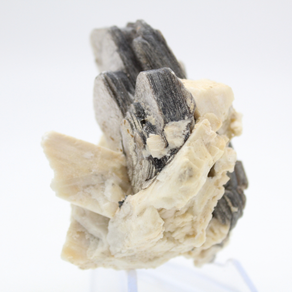 Mica sur quartz blanc afghan compact