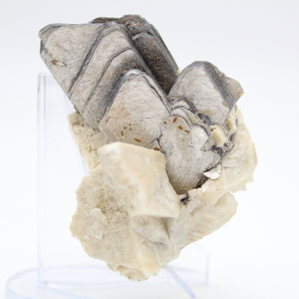 Mica sur quartz blanc afghan compact