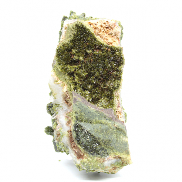 Imilchil-Epidot auf Originalgestein