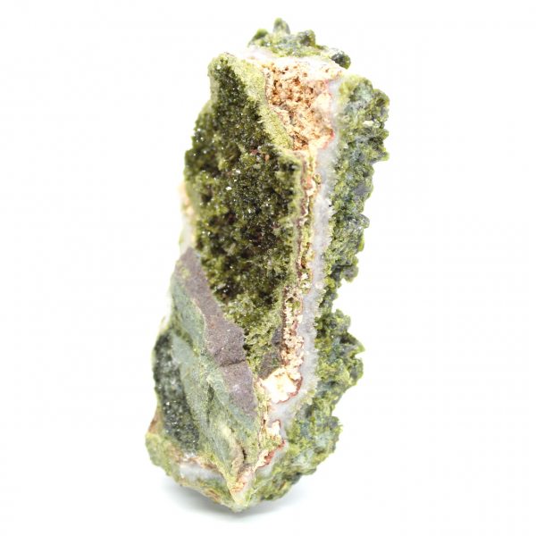 Imilchil-Epidot auf Originalgestein