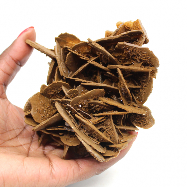 Espécimen mineralógico de barita de Marruecos