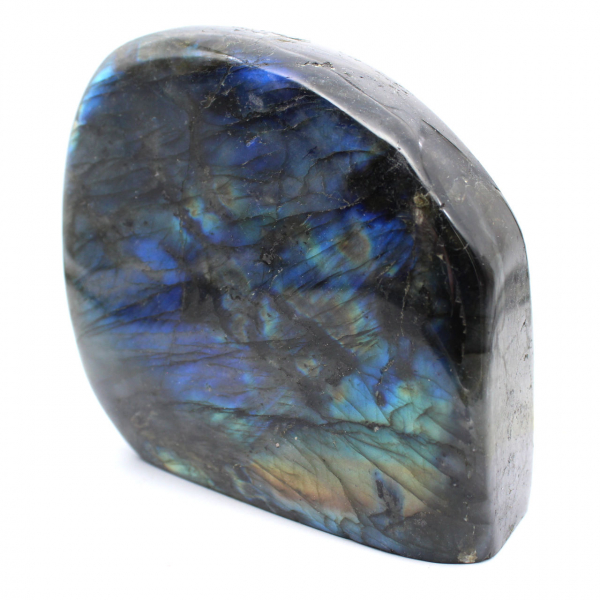 Autentica labradorite lucidata, ornamento minerale