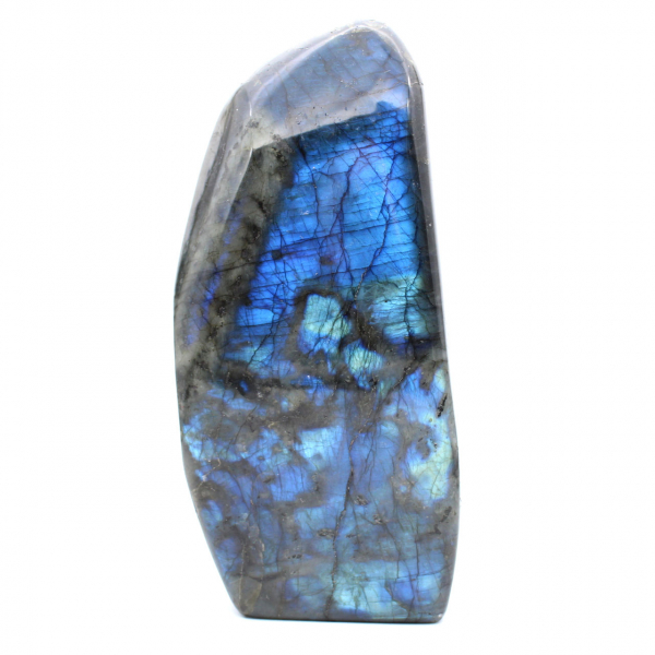 Polished labradorite from Madagascar, specimen for collection
