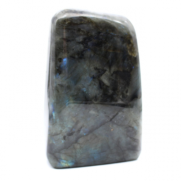 Piccola labradorite lucidata, ornamento da collezione