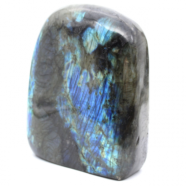 Pierre de Labradorite Polie, Authenticité Madagascar